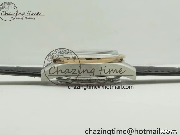 0410 Neat Speedmaster ’57 Co-Axial SS RG OMF 1:1 Best Edition Black Dial On Leather Strap A9300 (Free Leather Strap) 8067